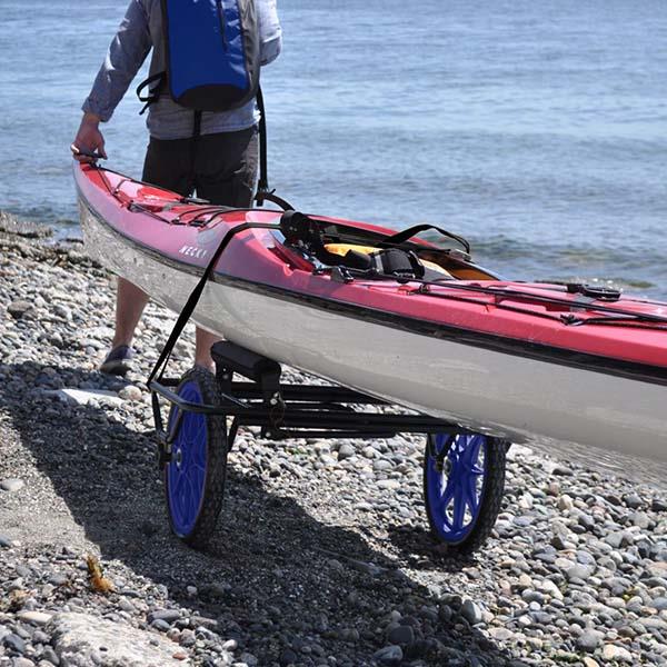 Seattle Sports ATC cart loaded with kayak 