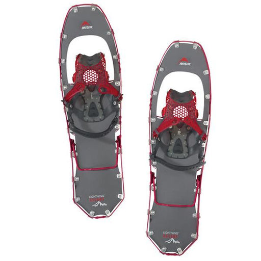 MSR Lightning Ascent snowshoes womens top view 