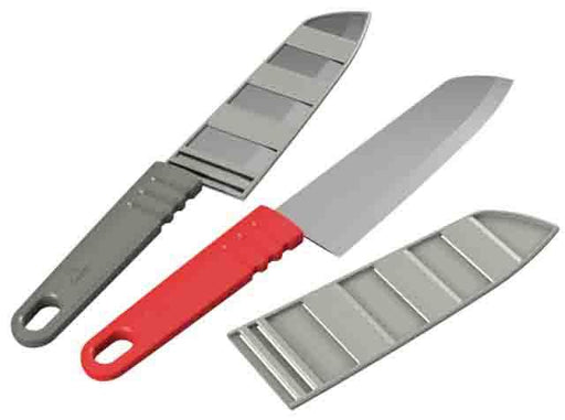 12767 MSR Knife Alpine Chef's (gray & red)