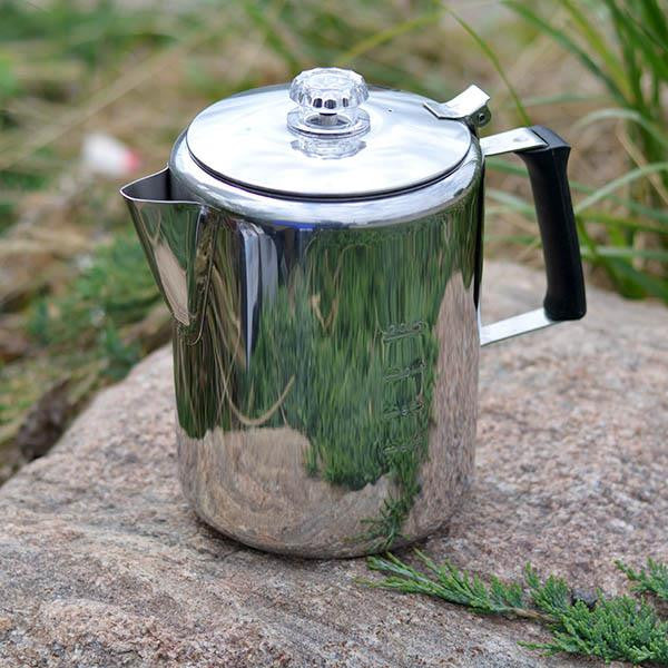 GSI Coffee Percolator stainless steel 12 cup