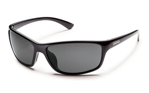 Suncloud Sentry sunglasses black frame gray lens
