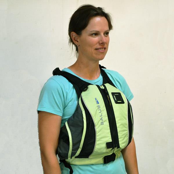 Salus Eddy PFD Life Jacket - Lime Color S-M Size With Flex Foam Technology