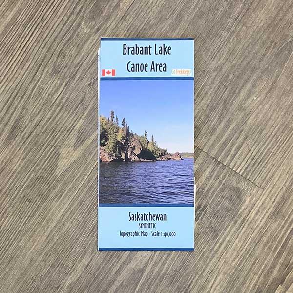 Go Trekker Map Brabant Lake Canoe Area – ebsadventure