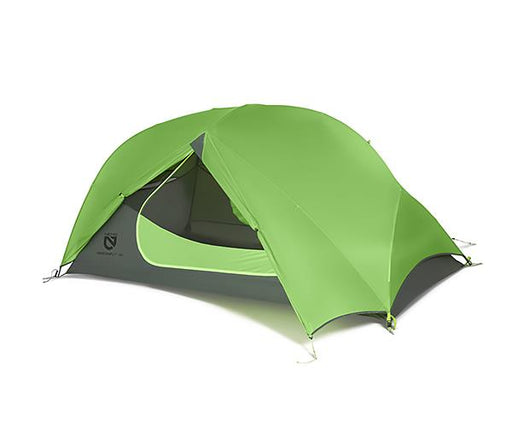 Nemo Dragonfly 2P tent with fly open 