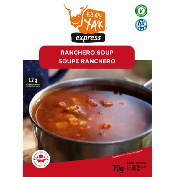 Happy Yak Ranchero Soup (vegetarian)