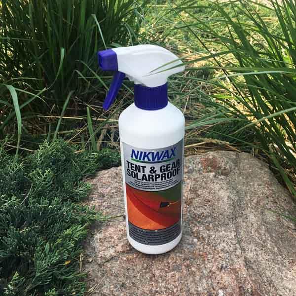 Nikwax Tent Gear Solarproof Spray ebsadventure