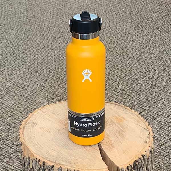 HYDRO FLASK 24 oz Wide Mouth Water Bottle with Flex Straw Cap